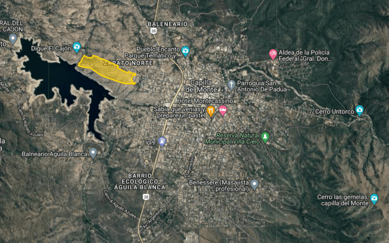 Lote Excepcional de 29 Hectáreas junto al Lago El Cajón, Capilla del Monte